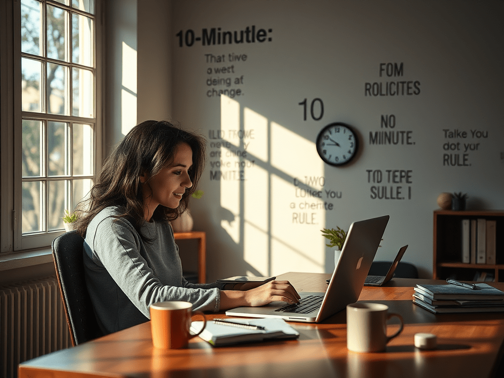 The 10-Minute Rule: Small Steps Lead to Big&nbsp;Changes